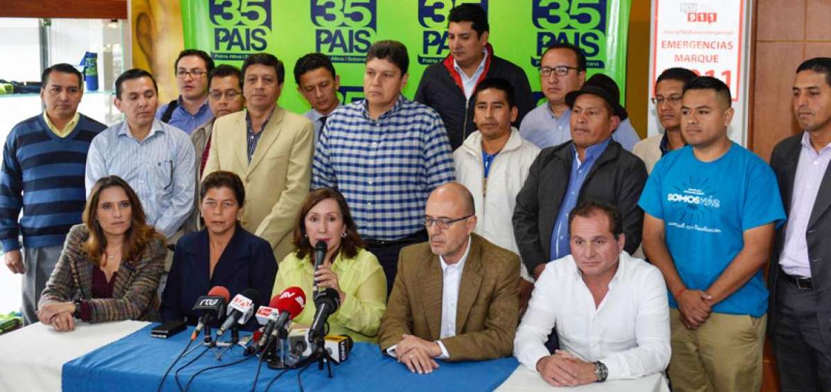 La secretaria ejecutiva del Movimiento Alianza PAIS, Doris Soliz, anunci&oacute; los detalles de las reuniones con las directivas provinciales y con la nacional.