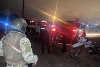Policías y militares desplegaron operativos ante actos violentos, en Machala.