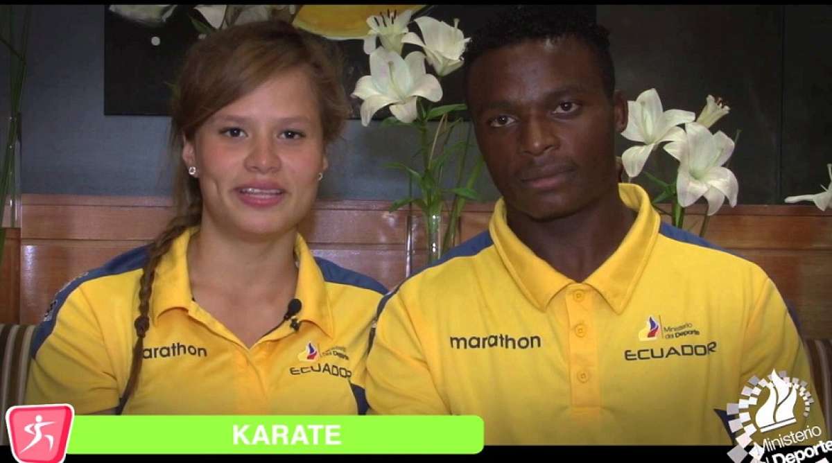 Valeria Echever y Franklin Mina se adue&ntilde;aron del oro en karate de los JJ.PP. Foto: Archivo