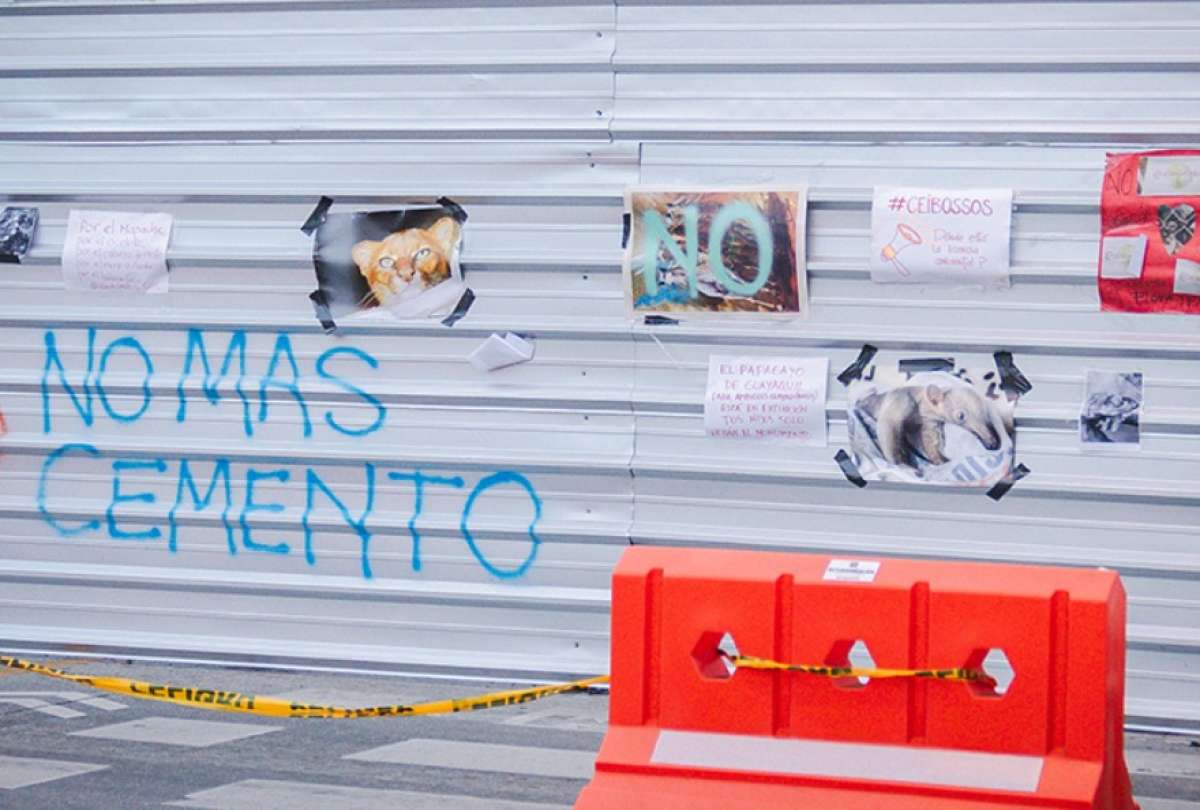 Los vecinos del sector Los Ceibos han expresado su rechazo al paso a desnivel en la avenida del Bombero.
