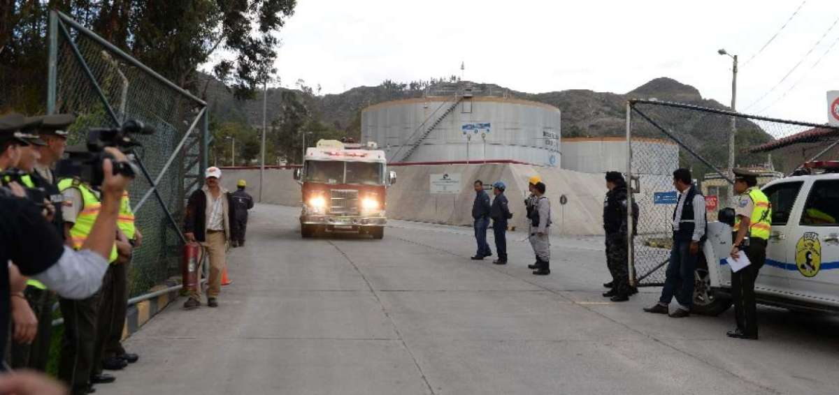 7 heridos dej&oacute; explosi&oacute;n en instalaciones de Austrogas en Cuenca