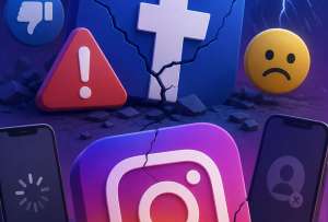 Instagram y Facebook registran fallas.