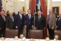 El presidente Lasso se reunió con miembros del Comité de Relaciones Exteriores de Estados Unidos en Washington.
