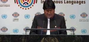 El presidente boliviano abri&oacute; su discurso en aimara y habl&oacute; sobre el rescate de las lenguas ind&iacute;genas.