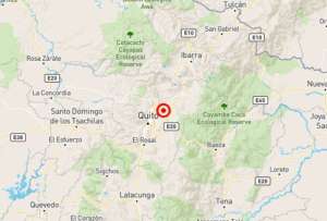 Sismo de 2.9 se sintió en Quito este jueves 12 de diciembre.