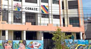 El MIES pretende construir en la sede de la Conaie, en Quito, un programa para prevenir el consumo de drogas en los j&oacute;venes. Foto: Archivo / El Tel&eacute;grafo