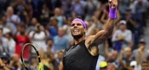   Nadal tendr&aacute; en la pista central Arthur Ashe, a un joven italiano de 23 a&ntilde;os con un potente saque y un fuerte golpe de derecha.