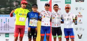 Huera (c) obtuvo la victoria con un tiempo de 4 horas, 11 minutos y 58 segundos para ganar la denominada "etapa reina".