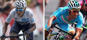 Nairo Quintana (izquierda) realiz&oacute; toda su preparaci&oacute;n en Colombia. Su gran objetivo es ganar este a&ntilde;o el Giro de Italia y el Tour de Francia. El italiano Vincenzo Nibali compite con la ventaja de ser local y saber lo que es ganar esta prueba. Lider&oacute; el podio en las ediciones 2013 y 2016.
