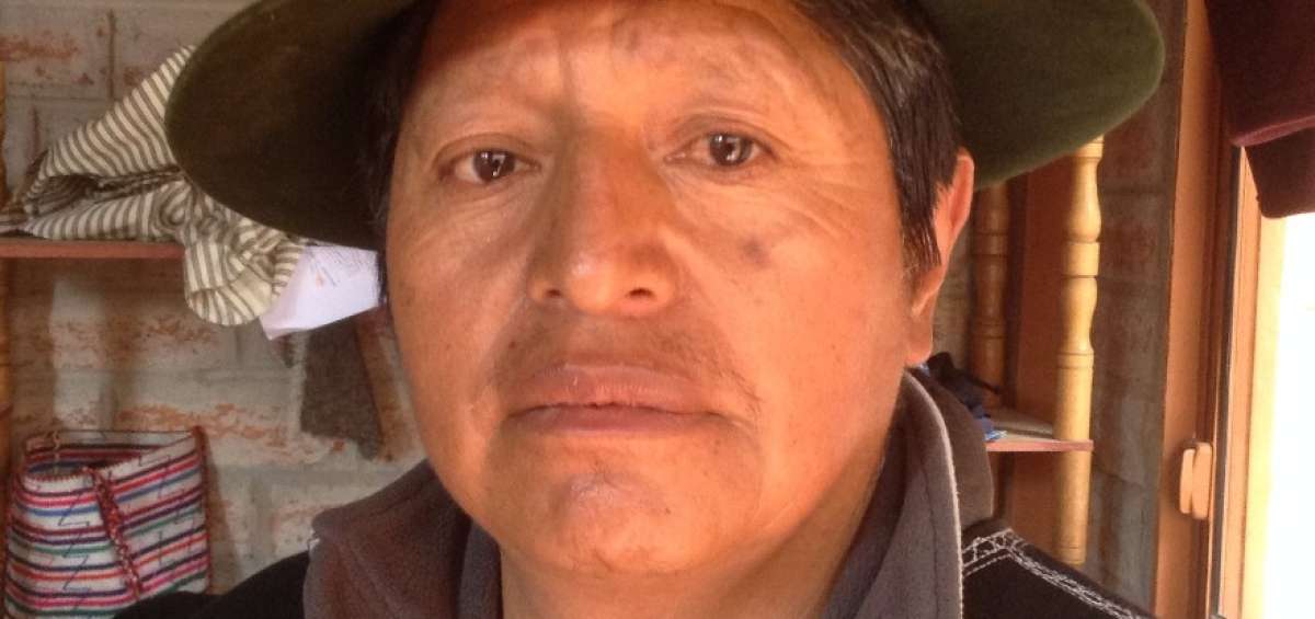 Segundo Masaquiza. Artesano 