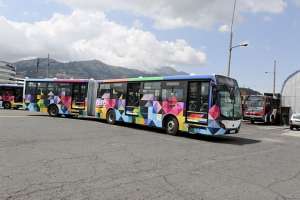 La concejala denuncia problemas en los nuevos articulados del Trole. Foto: Cortes&iacute;a del Municipio de Quito