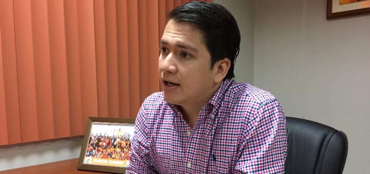 Jorge V&eacute;lez, director provincial del Guayas de Centro Democr&aacute;tico, reiter&oacute; su apoyo a Paul Olsen.
