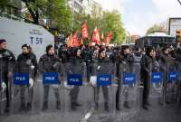 Más de un centenar de detenidos en manifestaciones del 1 de Mayo en Estambul