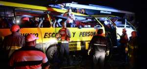 En el accidente ocurrido el 13 de enero en la v&iacute;a Yaguachi-Milagro de 2017 fallecieron 22 personas.