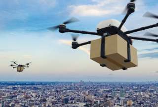 Las entregas de esta cadena de supermercados se realizan vía drones en Texas, Estados Unidos. 