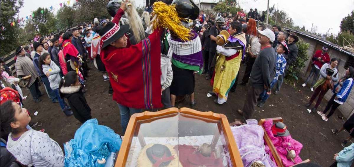 Este a&ntilde;o, cada uno de los tres caporales (priostes mayores de la fiesta) hospedar&aacute; en su vivienda la reluciente efigie del Ni&ntilde;o Carnavalero. 