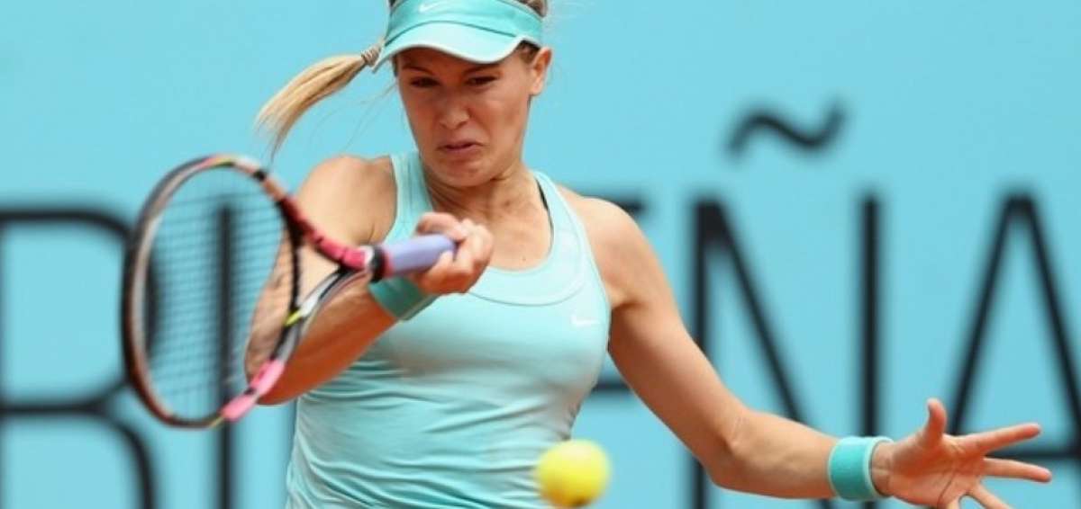Eugenie Bouchard pasa a la segunda ronda en Madrid