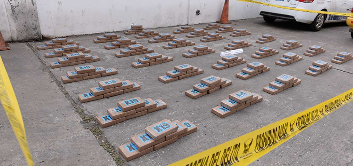Los paquetes rectangulares, envueltos con cinta de embalaje caf&eacute;, ten&iacute;an el logotipo X19. La carga, presuntamente, saldr&iacute;a del pa&iacute;s v&iacute;a mar&iacute;tima.