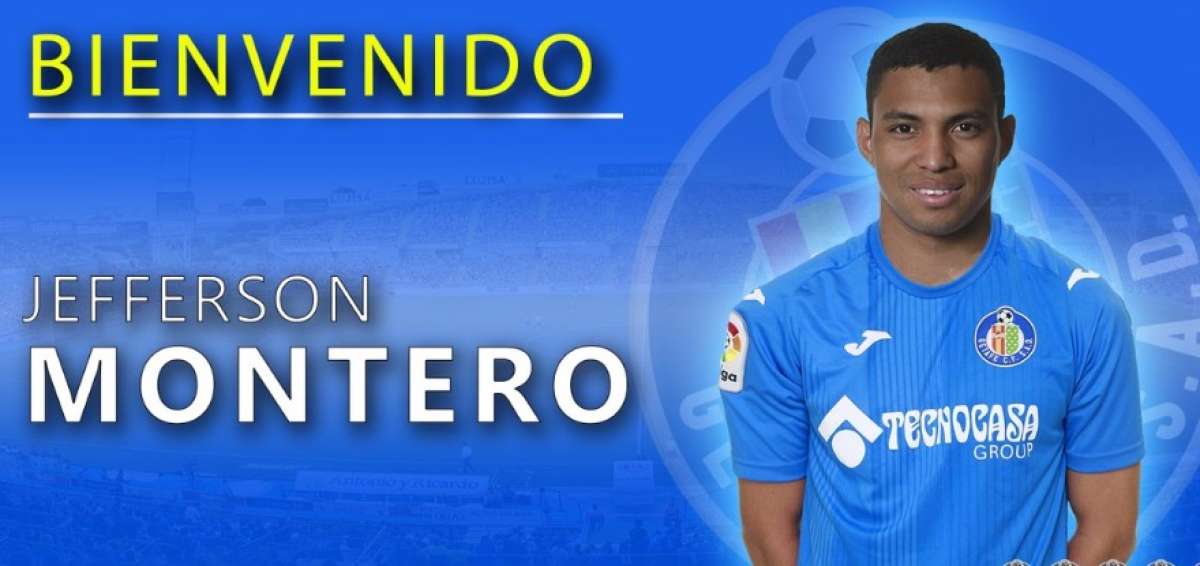 Jefferson Montero fue confirmado como refuerzo del Getafe