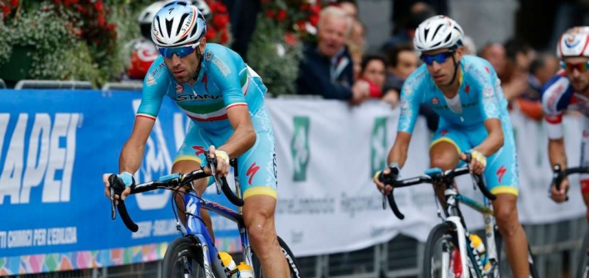 El escalador italiano Fabio Aru, l&iacute;der de Astana en 2017
