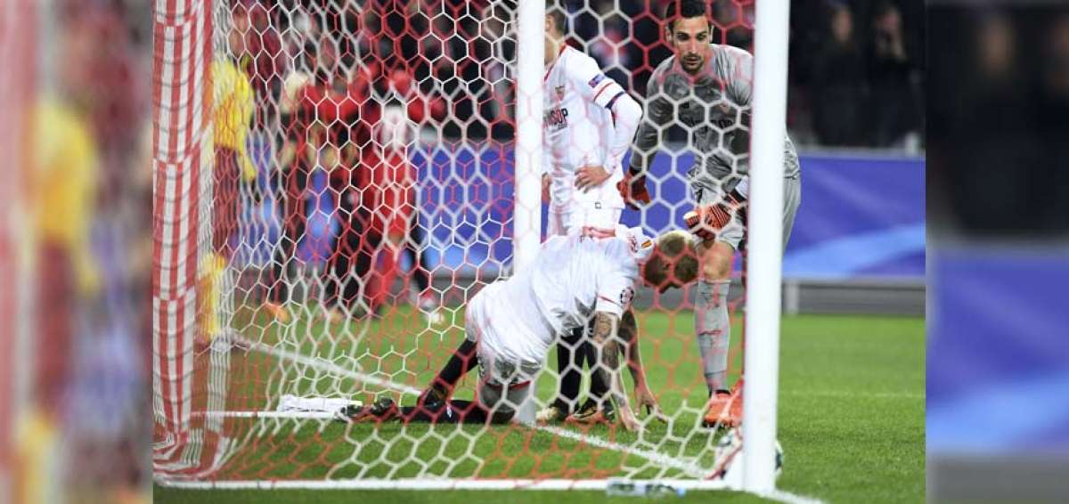 El Sevilla sufre goleada en la Champions frente al Spartak, en Mosc&uacute;