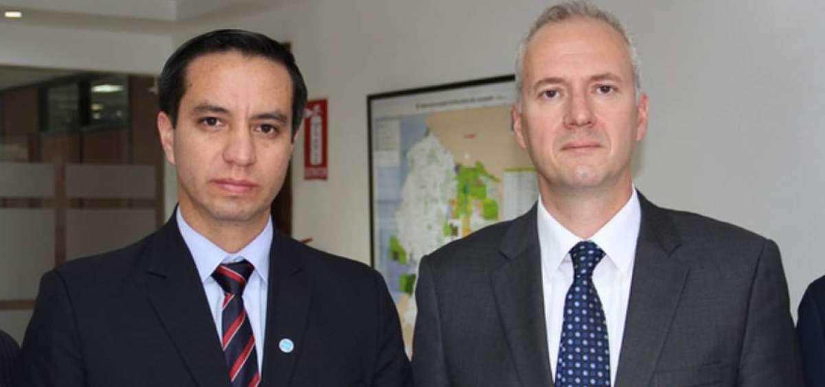 El viceministro de Hidrocarburos, Andr&eacute;s Mi&ntilde;o Ron,  se reuni&oacute; con el Embajador de Turqu&iacute;a en Ecuador, Korkut Gungen, se reunieron en Quito.