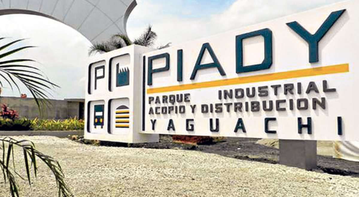 El Parque Industrial Acopio y Distribuci&oacute;n Yaguachi funcionar&aacute; a solo 5 minutos de los puentes Alterno Norte y de la Unidad Nacional. Foto: Cortes&iacute;a