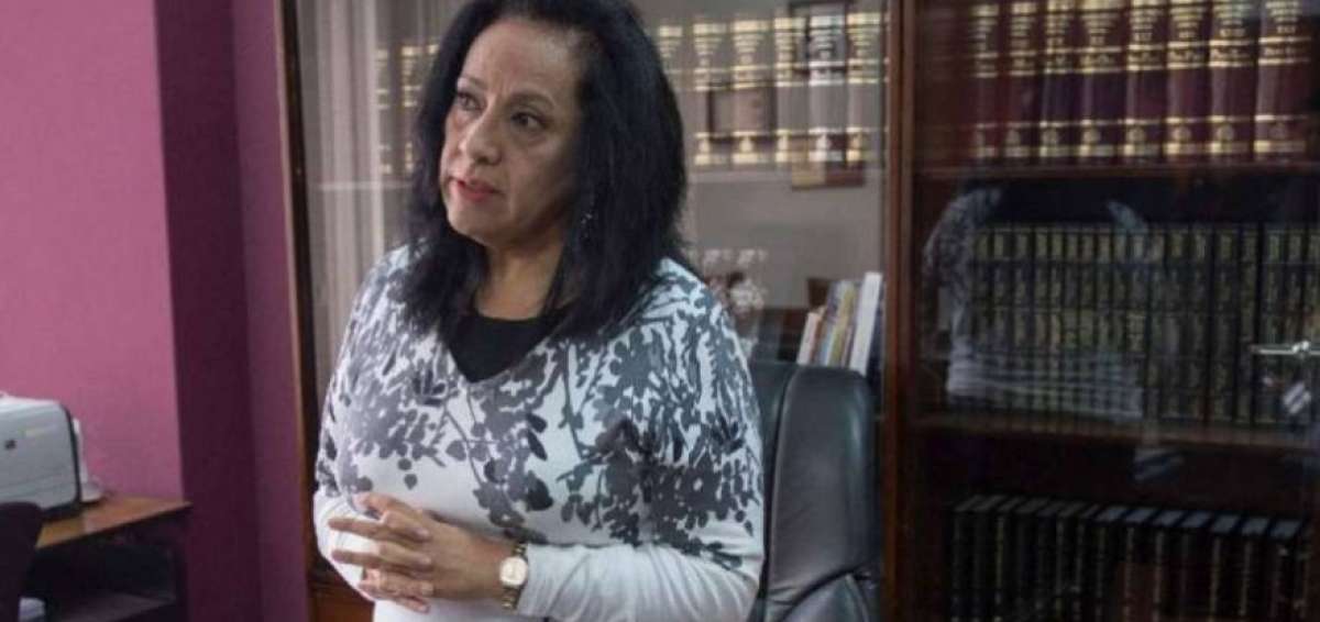 La fiscal subrogante Thania Moreno. 