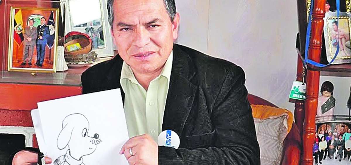 Las caricaturas de Enrique (Quique) Vallejos muestran la historia de la Universidad T&eacute;cnica del Norte a lo largo de sus 30 a&ntilde;os de existencia.