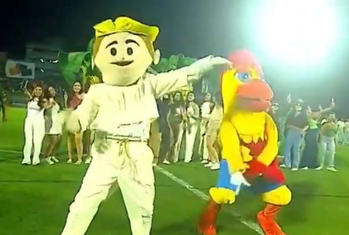 Luces, coreograf&iacute;a y &ldquo;casita&rdquo;: el show de Bananerito que sorprendi&oacute; en el inicio de la LigaPro