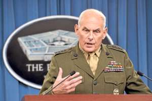 El general Jonh Kelly, jefe del Comando Sur de Estados Unidos, el cual tiene a su cargo Am&eacute;rica Latina, habl&oacute; ayer ante el Congreso. Foto: Tomada del Comando Sur de EE.UU.
