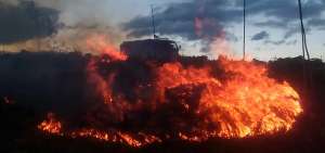 En 7 sectores de la Sierra centro hubo incendios