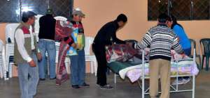 El refugio temporal de Pelileo cuenta con 100 camas, adem&aacute;s de los servicios b&aacute;sicos y buena conectividad.