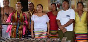 Ts&aacute;chilas recuerdan a su l&iacute;der Abraham Calazac&oacute;n