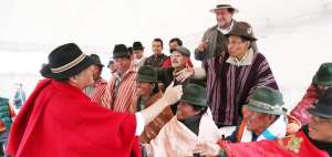 El presidente Rafael Correa dirigi&oacute; el &uacute;ltimo enlace ciudadano de 2015 en la localidad de Zumbahua, provincia de Cotopaxi.
