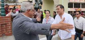 En diciembre, Bol&iacute;var Castillo recibi&oacute; al presidente Rafael Correa. All&iacute; present&oacute; una primera propuesta.