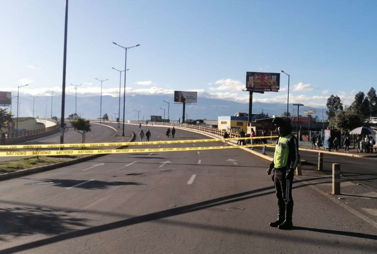Estado de las vías en Quito