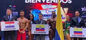 La delegaci&oacute;n nacional de fisicoculturismo se colg&oacute; tres medallas (una de oro, una de plata y una de bronce). 