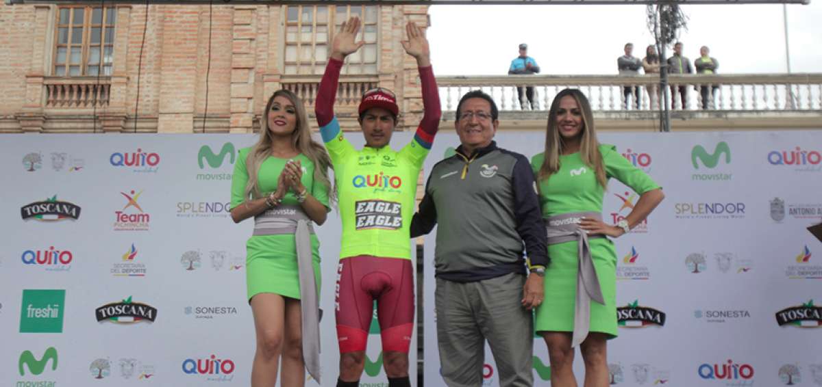 Jorge Montenegro se enfund&oacute; la maglia verde como nuevo l&iacute;der de la Vuelta Cicl&iacute;stica al Ecuador. El carchense gan&oacute; la segunda etapa.