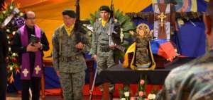 Inhumaron a militar fallecido en accidente durante patrullaje fronterizo