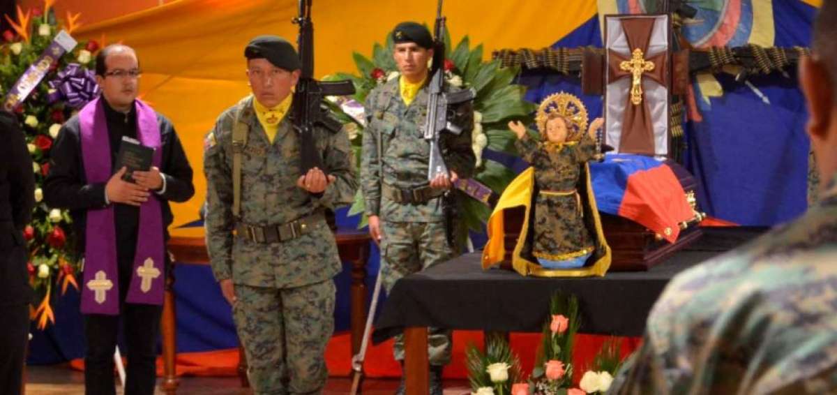 Inhumaron a militar fallecido en accidente durante patrullaje fronterizo