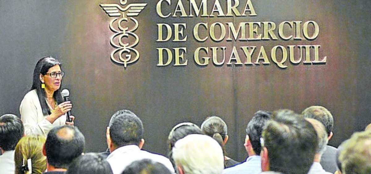 El estudio se present&oacute; en la C&aacute;mara de Comercio de Guayaquil, donde se abordaron temas de pol&iacute;tica, gobierno, trabajo, objetivos, entre otros aspectos.          