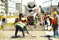 La EPMMOP rehabilitará las vías en tres sectores de Quito.