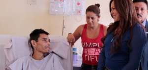 La ministra de Justicia, Ledy Z&uacute;&ntilde;iga, visit&oacute; al exinterno que recibi&oacute; el indulto del presidente Rafael Correa.