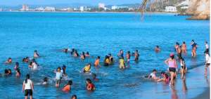 Los turistas se concentraron en las principales playas del pa&iacute;s, durante los feriados de Navidad y A&ntilde;o Nuevo. 