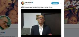 El Vicepresidente public&oacute; en sus redes sociales un video dirigido a la militancia de Alianza PAIS.