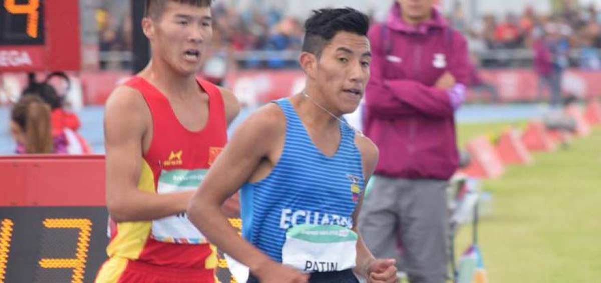 &Oacute;scar Pat&iacute;n termina primero en los 5.000 metros marcha y va por el oro