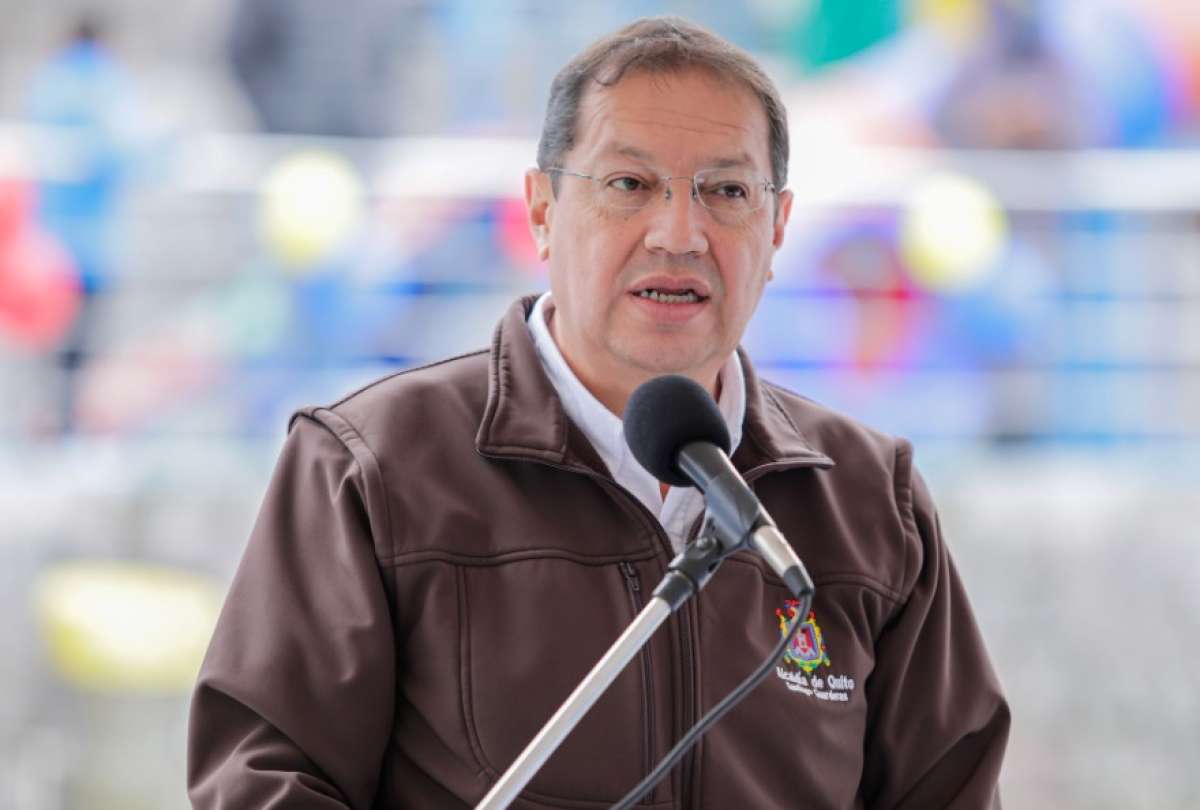 Santiago Guarderas, alcalde de Quito, solicitó al Gobierno Nacional el apoyo de la fuerza pública