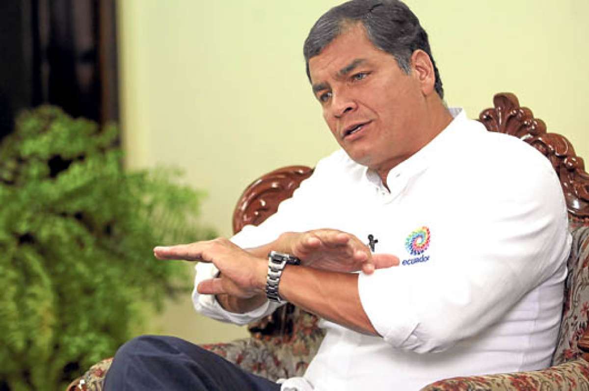 El presidente Rafael Correa particip&oacute; en el gabinete itinerante desarrollado en la poblaci&oacute;n San Pedro de Huaca, en la provincia del Carchi. Foto: Cortes&iacute;a | Presidencia de la Rep&uacute;blica.