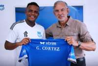 Emelec presentó a Gustavo Cortez como su nuevo jugador